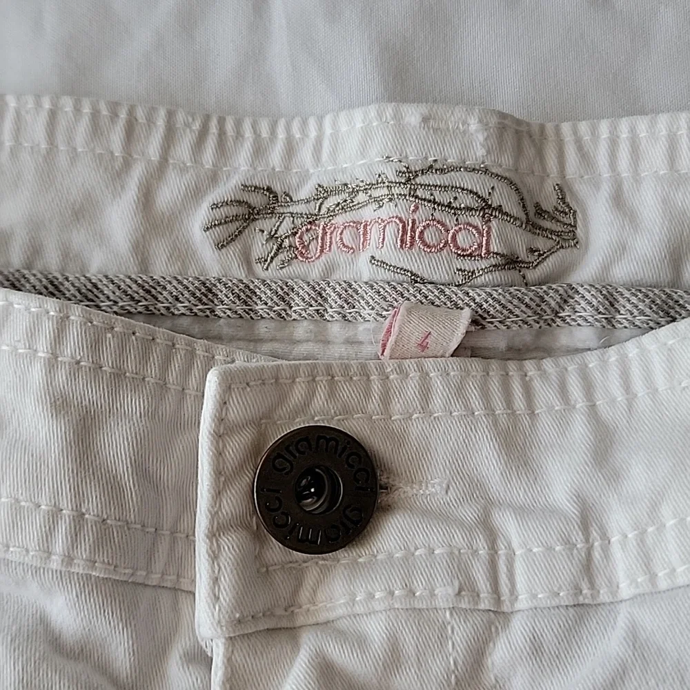 White Gramicci Cotton Shorts Circa 1982